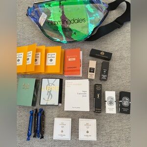 20 piece fragrance & cosmetics bundle with fanny pack $100++ MFK/YSL/TOM FORD
